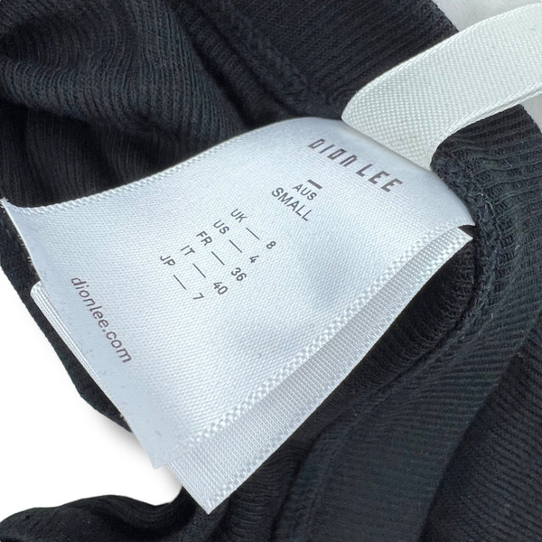 Dion Lee Black Y-Front Briefs 