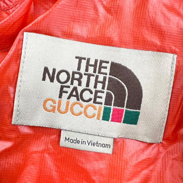 Gucci x The North Face Orange Pullover Jacket 