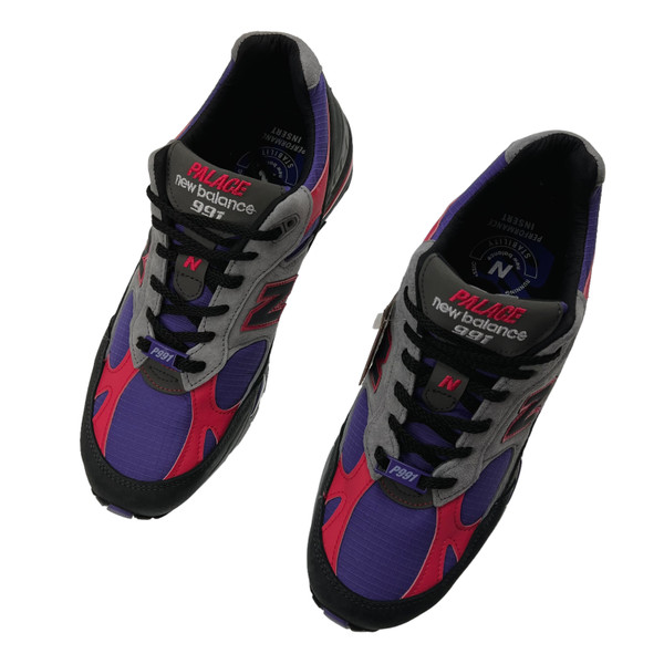 New Balance x Palace 991 MiUK Purple 