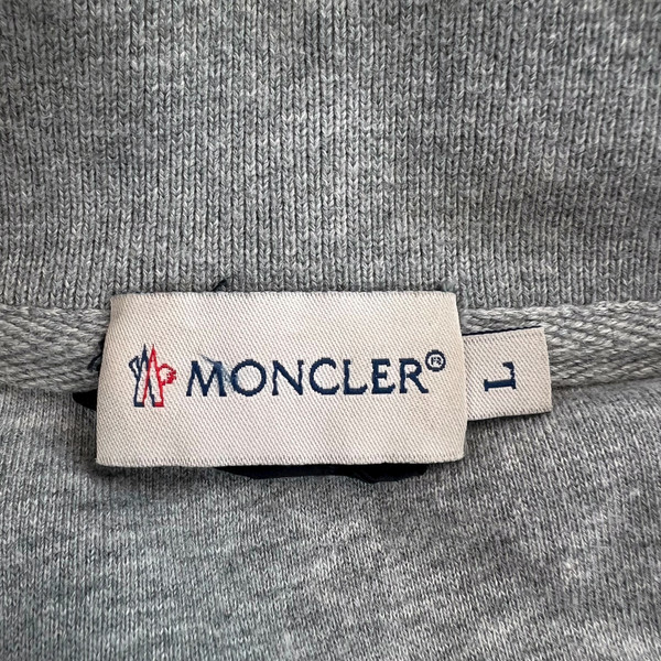 Moncler Grey / Navy Hybrid Nylon Jacket 