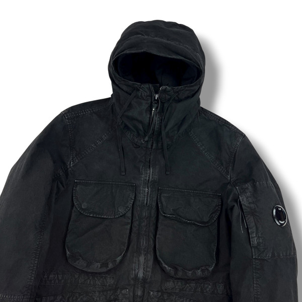 C.P. Company Ba-Tic Waxed Removable Liner  Multi Pocket Jacket 