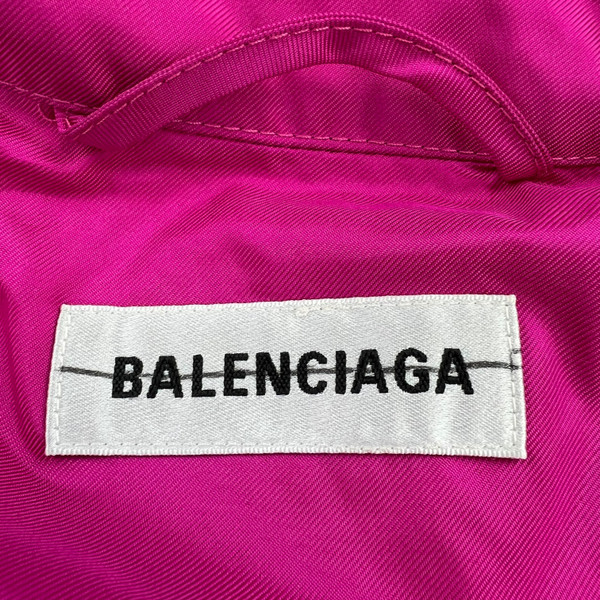 Balenciaga Two Tone Pink & Black Windbreaker 