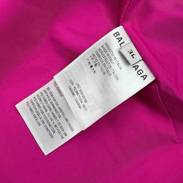 Balenciaga Two Tone Pink & Black Windbreaker 