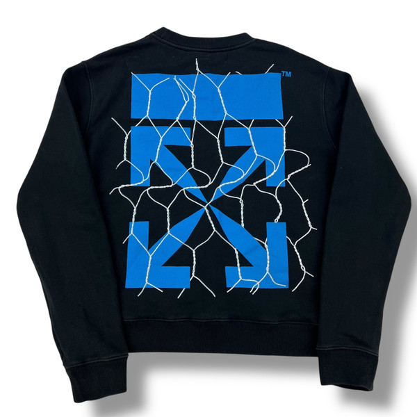 Off-White Black Fence Arrows Sweatshirt