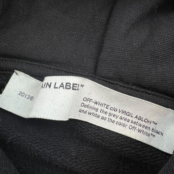 Off-White Tape Arrows Black Hoodie 