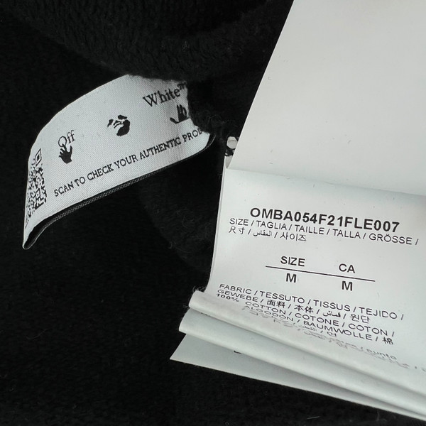 Off-White Rubber Arrows Black Sweatshirt 