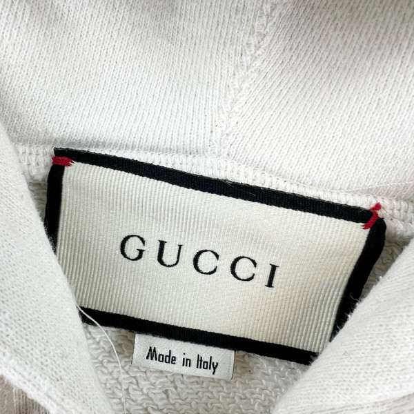 Gucci Sequin Blade Cream Hoodie 