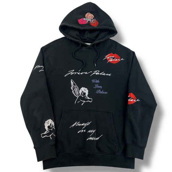 Palace Love Letter Black Hoodie 