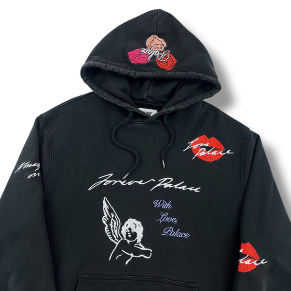 Palace Love Letter Black Hoodie 
