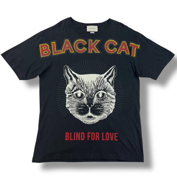 Gucci Black Cat T Shirt