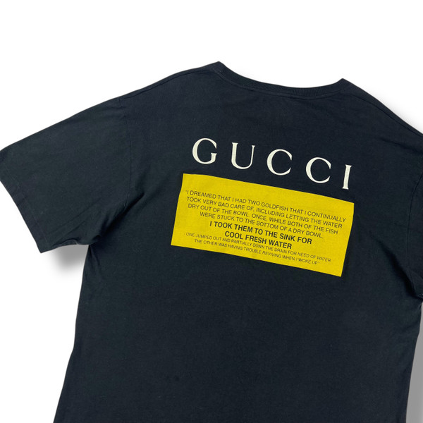Gucci Black Cat T Shirt