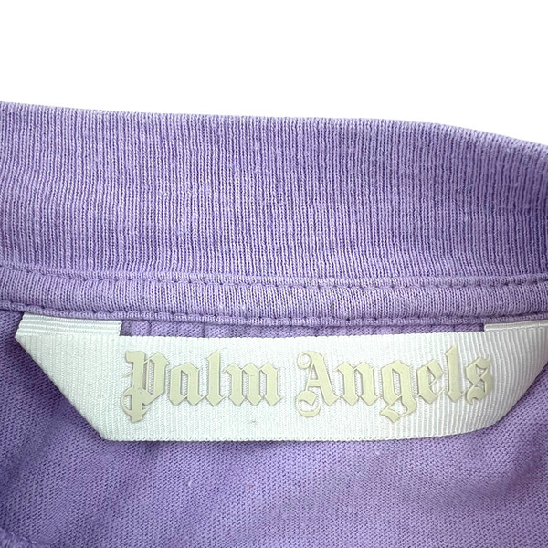 Palm Angels Lilac Spellout T-Shirt 
