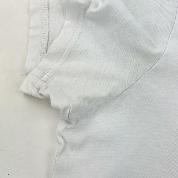 Burberry Embroidered Logo White T-Shirt
