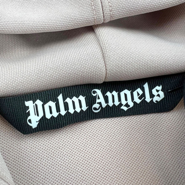 Palm Angels Pastel Green & Pink Track Hoodie 