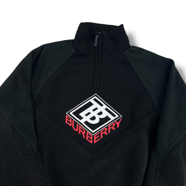 Burberry Sherpa 1/4 Zip Fleece