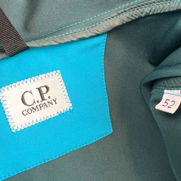 C.P. Company Blue Goggle Soft Shell Jacket 