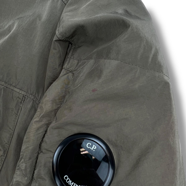 C.P. Company Chrome Khaki / Neon Lens Jacket 