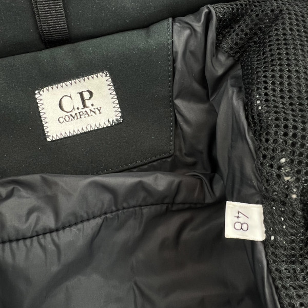 C.P. Company C.P. Shell Padded Black Goggle Jacket 