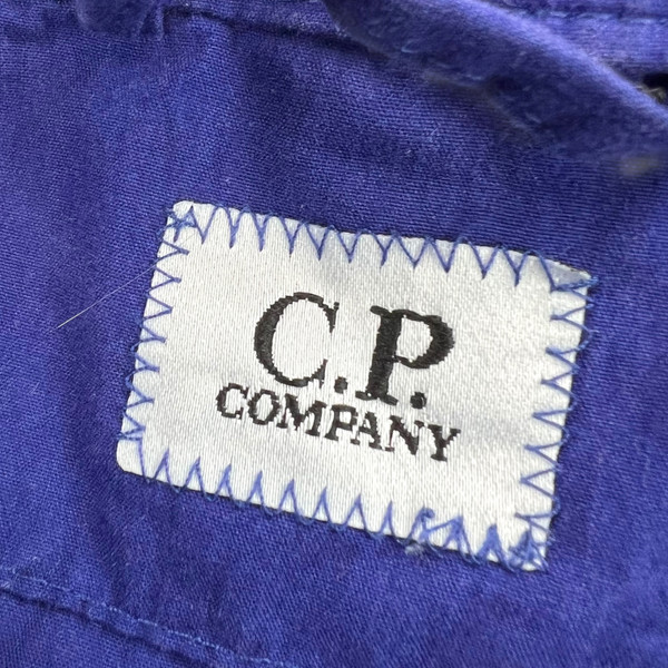 C.P. Company 50 Fili Goggle Jacket Blue