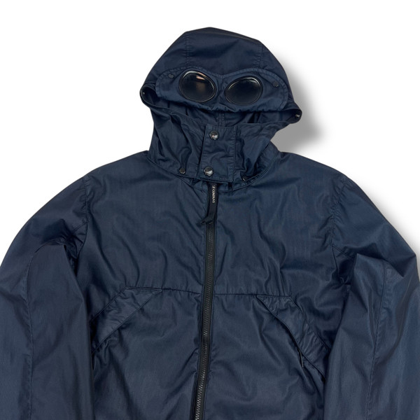 C.P. Company Navy Bi-Mesh Goggle Jacket 