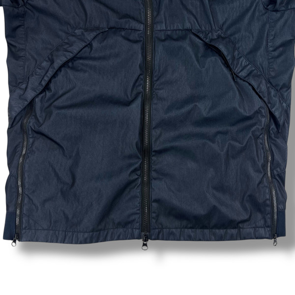 C.P. Company Navy Bi-Mesh Goggle Jacket 