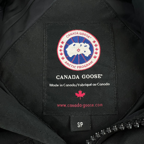 Canada Goose Black Langford Parka Jacket 