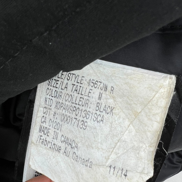 Canada Goose Black Citadel Expedition Parka Jacket 