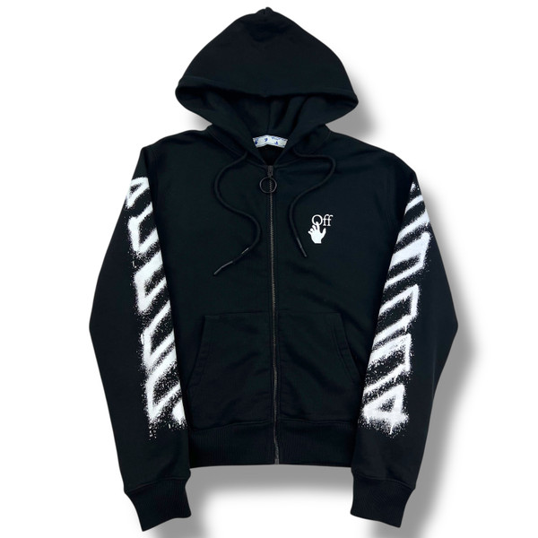Off-White Spray Arrows Black Hoodie 
