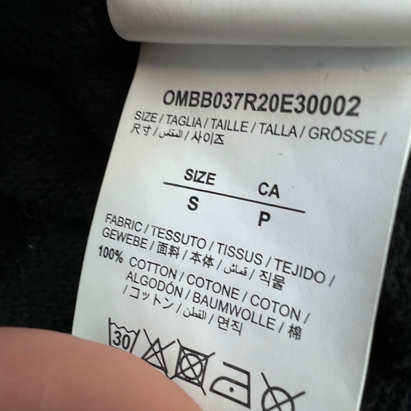 Off-White Tape Arrows Hoodie Black