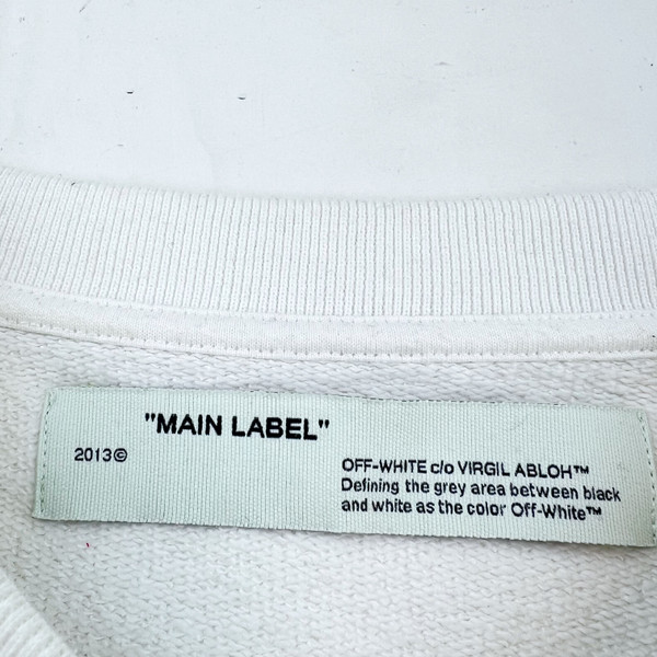 Off-White Rationalism Sweatshirt White