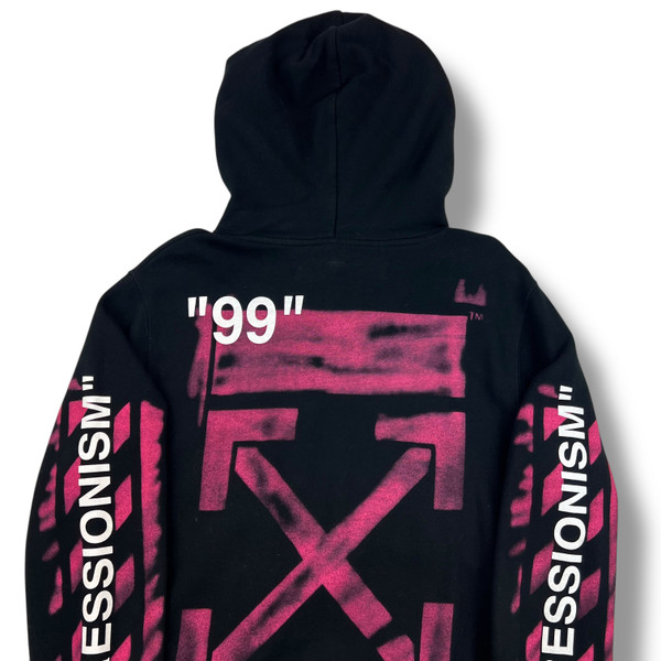 Off-White Impressionism Arrows Black Hoodie 