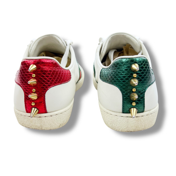 Gucci Ace Pearl Trainers 