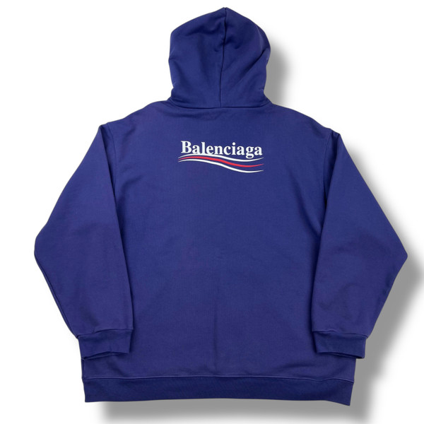 Balenciaga Campaign Logo Havy Hoodie 