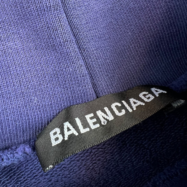 Balenciaga Campaign Logo Havy Hoodie 