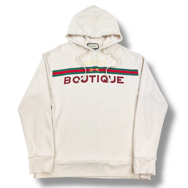 Gucci Boutique Cream Hoodie 