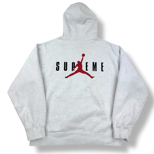 Supreme x Jordan Ash Grey Full Tracksuit FW24