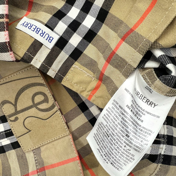 Burberry Nova Check Denim Jacket 