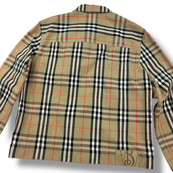 Burberry Nova Check Denim Jacket 
