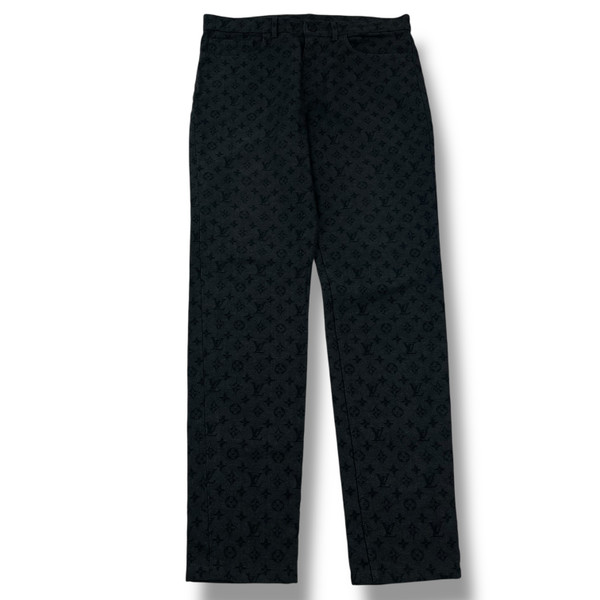 Louis Vuitton x NBA Black Monogram Jeans 