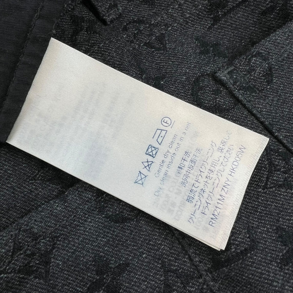 Louis Vuitton x NBA Black Monogram Jeans 