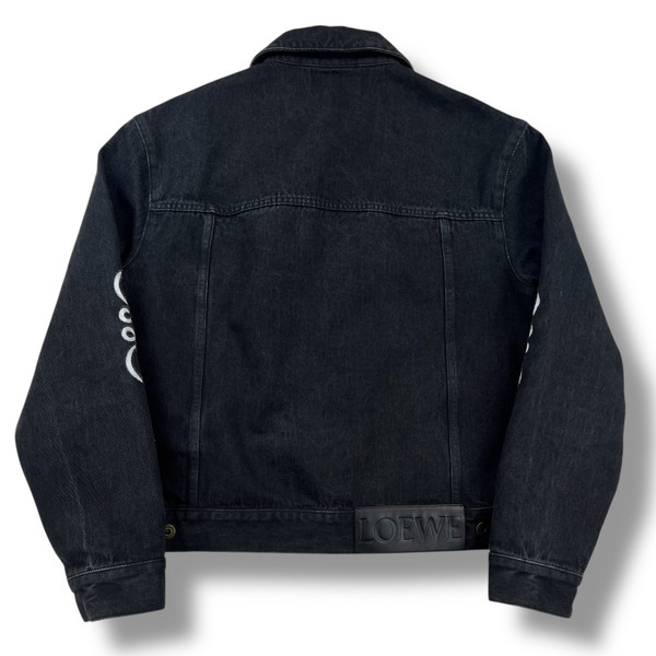 Loewe Anagram Black Denim Jacket 