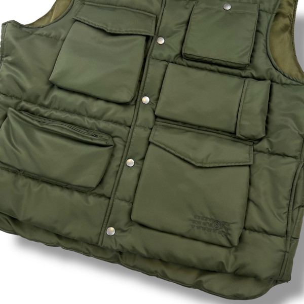Maison Margiela 5 Pocket Utility Gilet Khaki 