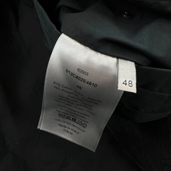 Dior x Shawn Stussy Black Hooded Jacket 