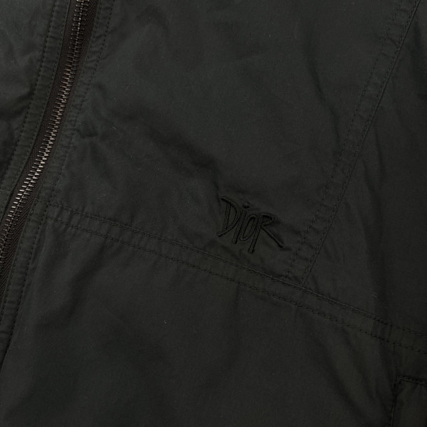 Dior x Shawn Stussy Black Hooded Jacket 