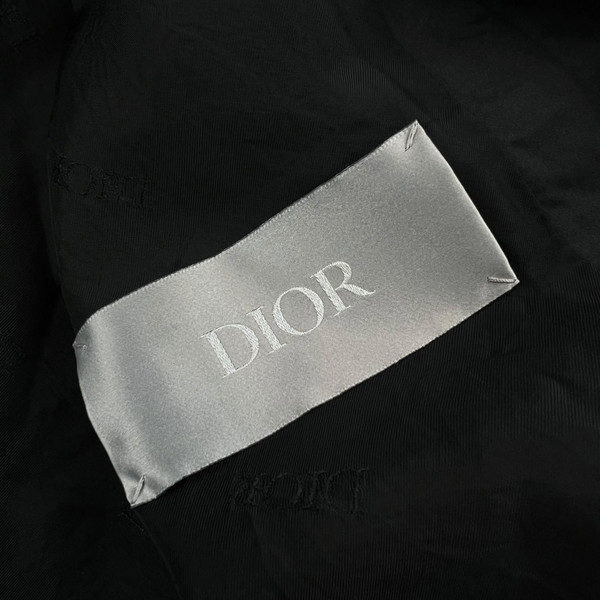Dior x Shawn Stussy Black Hooded Jacket 