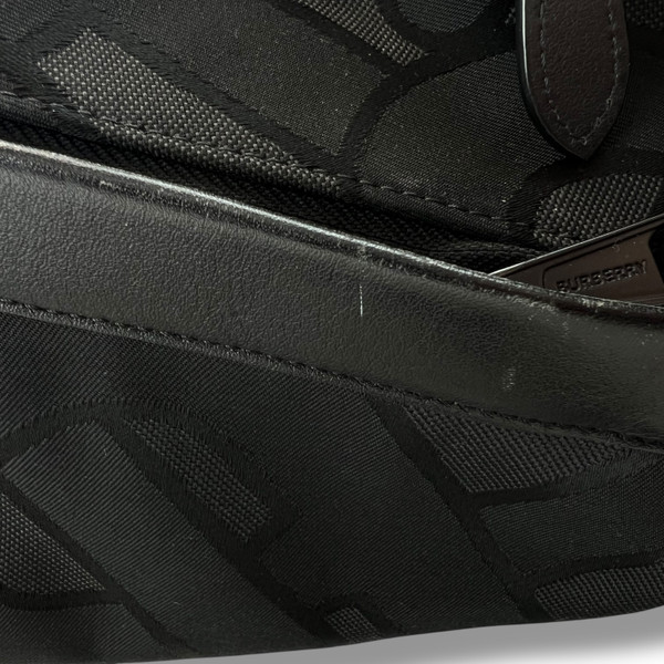 Burberry TB Monogram Black Backpack 