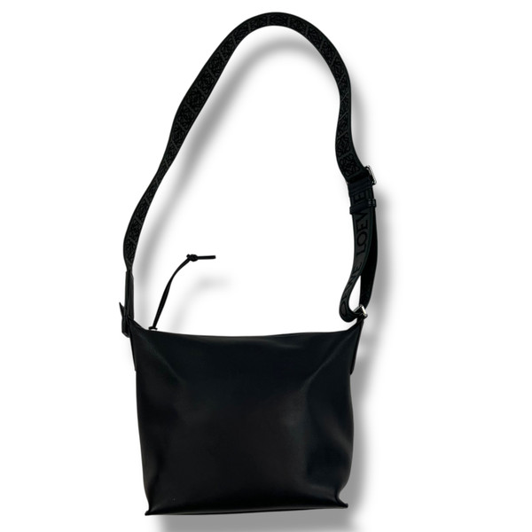 Loewe Cubi Back Leather Small Crossbody Bag 