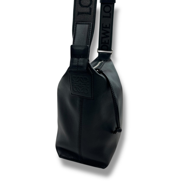 Loewe Cubi Back Leather Small Crossbody Bag 