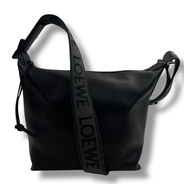 Loewe Cubi Back Leather Small Crossbody Bag 