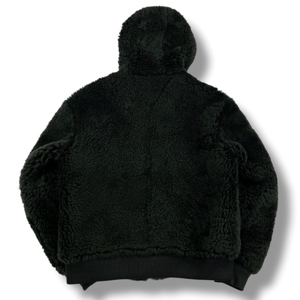 Bottega Veneta Shearling Jacket Dark Green